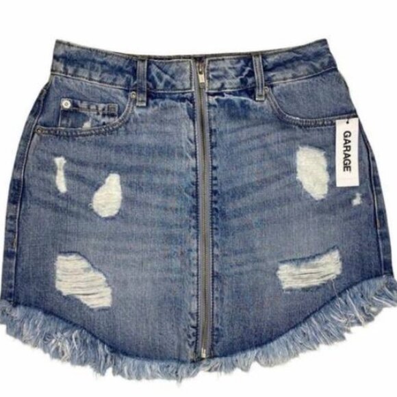 Garage Dresses & Skirts - Garage Jean skirt M